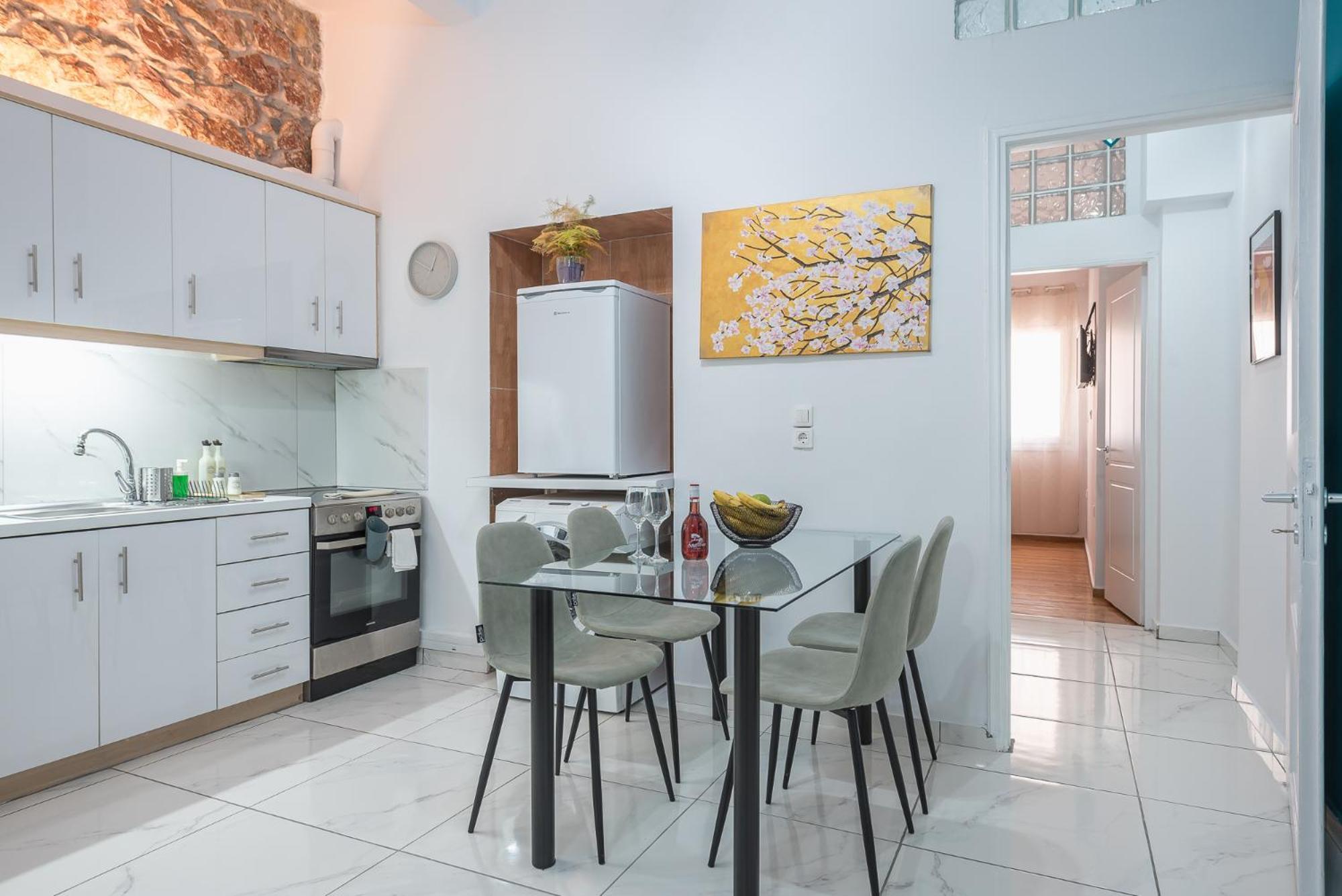 Contemporary Apartment 200M From Acropolis 100Mbps Netflix Афины Экстерьер фото