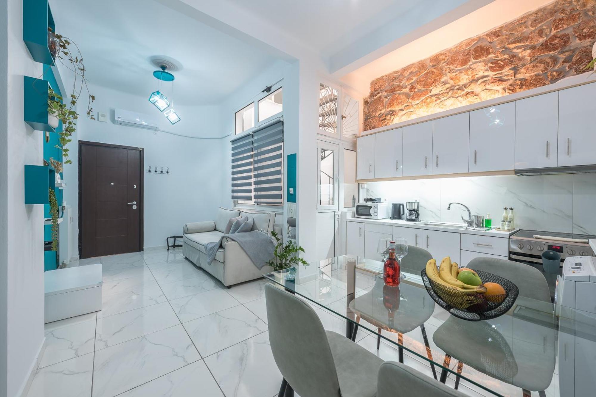 Contemporary Apartment 200M From Acropolis 100Mbps Netflix Афины Экстерьер фото