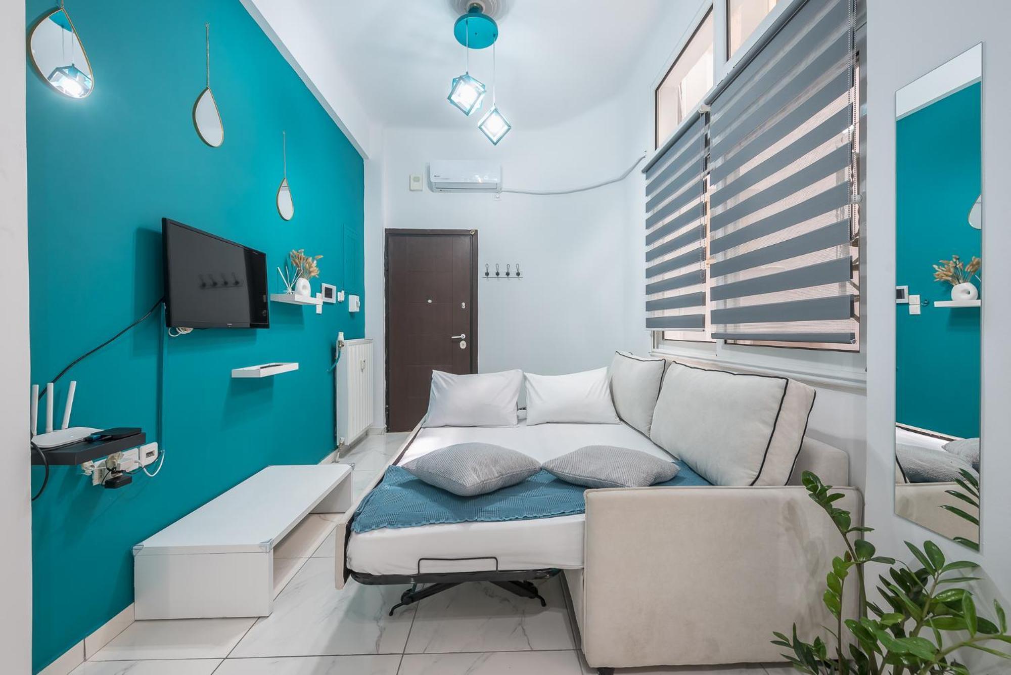 Contemporary Apartment 200M From Acropolis 100Mbps Netflix Афины Экстерьер фото