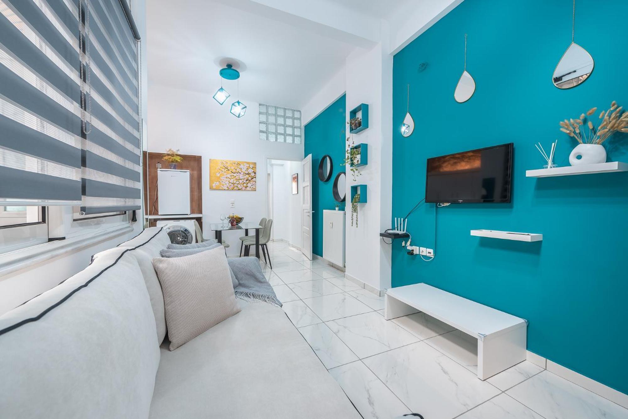 Contemporary Apartment 200M From Acropolis 100Mbps Netflix Афины Экстерьер фото