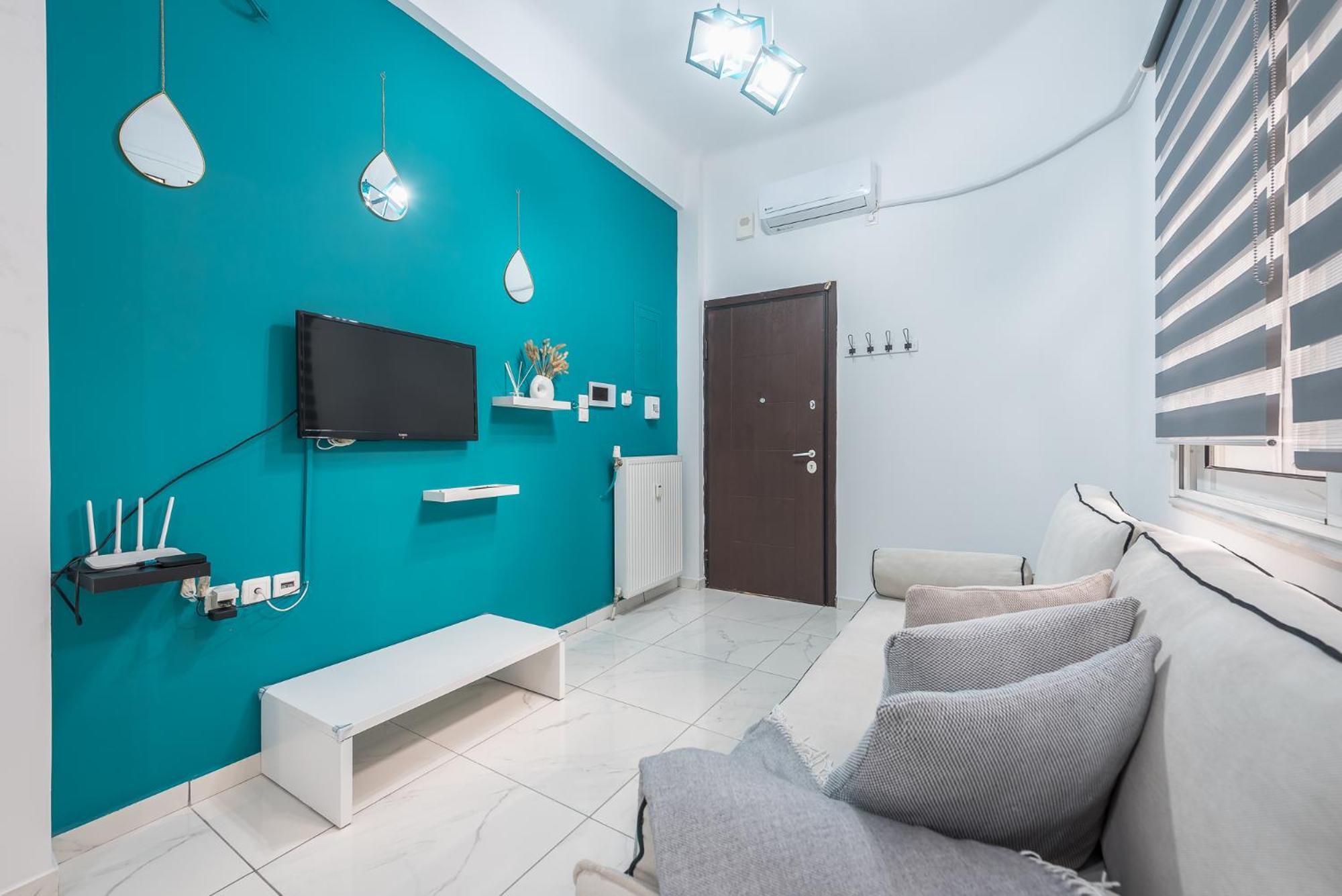 Contemporary Apartment 200M From Acropolis 100Mbps Netflix Афины Экстерьер фото